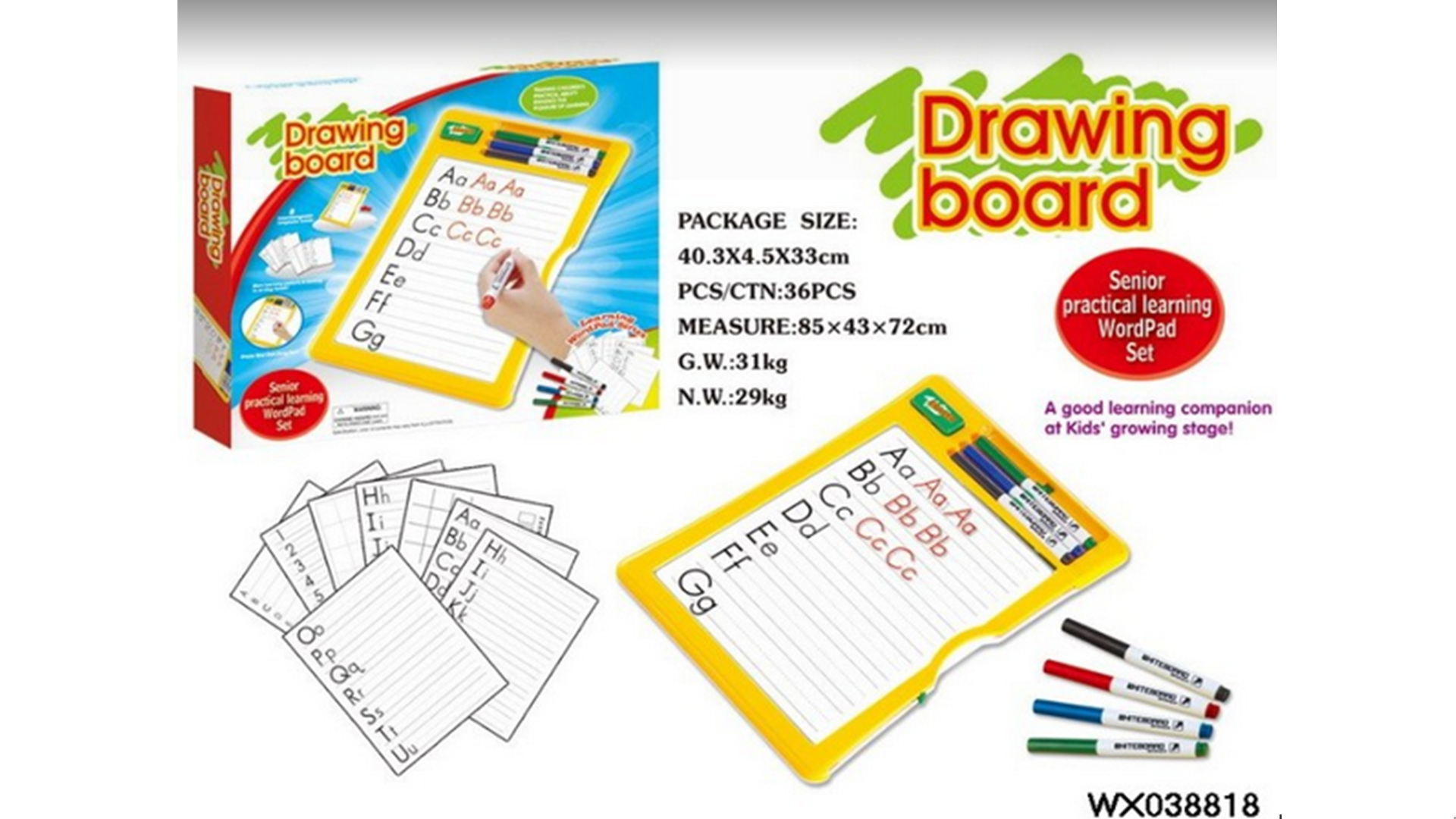 DRAWING BOARD LEARNING TOYS